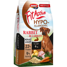  FitActive Originals Hypoallergenic Adult Light  száraz kutyatáp - nyúl, répa 15 kg kutyaeledel