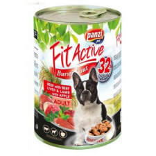 FitActive Panzi Fit Active Prémium 415 g kutyáknak marha-mmáj-bárány-alma kutyaeledel