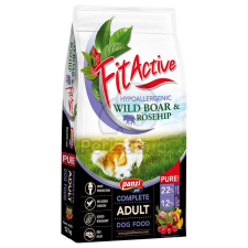  FitActive Pure Hypoallergenic száraz kutyatáp - vaddisznó, csipkebogyó 12 kg kutyaeledel