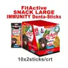  FitActive SNACK Denta-Sticks hipoallergén IMMUNITY "L" - jutalomfalat (vörösáfonya