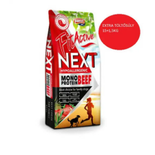  FitActiveNEXT Hypoallergenic MONO BEEF with cranberry (Marha-vörösáfonya, 16,5 kg) kutyaeledel