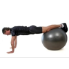  Fitball gimnasztika labda Pezzi maxafe, 65 cm - szürke, ABS biztonsági anyagból