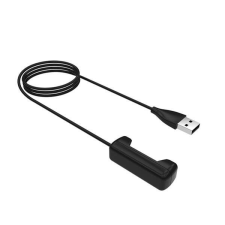 Fitbit Töltő csatlakozó adapter kábel (1m) FEKETE Fitbit Flex 2 okosóra kellék