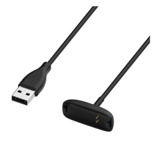 Fitbit Töltőkábel USB (mágneses, 100cm) FEKETE okosóra kellék