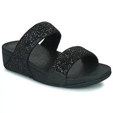 FitFlop Papucsok Lulu Slide - Glitter Fekete 36 női papucs
