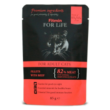  Fitmin Cat pouch adult beef 28x85 g macskaeledel