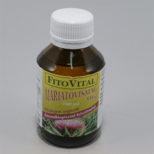  Fitovital máriatövismagolaj hidegen sajtolt 100 ml vitamin és táplálékkiegészítő