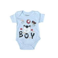  Fiú body 74-es (világoskék) kombidressz, body