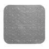 Five CSÚSZÁSGÁTLÓ ZUHANYSZŐNYEG 50X50CM PVC SZÜRKE