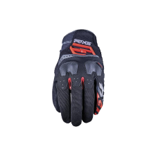 Five TFX4 motoros kesztyű fekete-piros motoros kesztyű