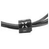 Fixed adat és töltőkábel,USB/micro USB csatlakozók, 1 méter, 12W Fekete FIXD-UM-BK