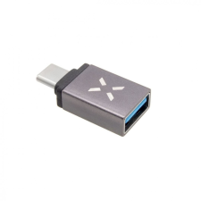 Fixed Aluminum Pirosuction Link USB-A to USB-C Szürke kábel és adapter