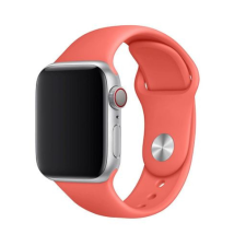 Fixed Apple Watch 38mm/40mm/41mm szilikon szíj szett barackszínű (FIXSST-436-AP) okosóra kellék