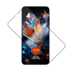 Fixed Armor teljes képernyő borítás 2,5D edzett üvegfólia, applikátorral a Samsung Galaxy S24+ készülékhez, fekete, FIXGA-1257-BK