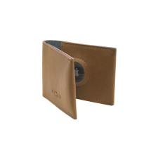 Fixed bőr pénztárca belső airtag tartóval, barna pénztárca