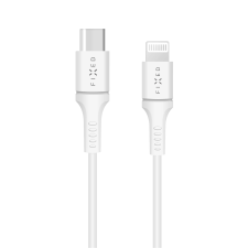 Fixed Cable USB-C apa - Lightning apa Adat és töltőkábel - Fehér (1m) (FIXD-CL-WH) kábel és adapter