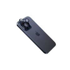 Fixed Camera Glass Apple iPhone 15 Pro/15 Pro Max üvegfólia - sötétkék mobiltelefon kellék
