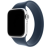 Fixed Elastic Silicone Strap Apple Watch 42/44mm okosórához, L-es méret, kék