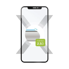Fixed Full Cover 2,5D Tempered Glass for Huawei Nova 12i Black mobiltelefon kellék