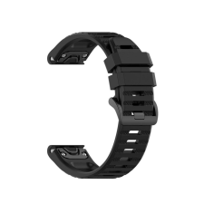 Fixed Garmin QuickFit 22mm szilikon szíj fekete (FIXSST-QF22MM-BK) okosóra kellék