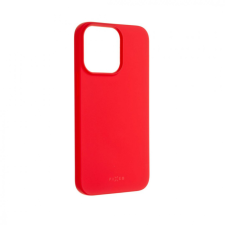 Fixed gumírozott telefontok Apple iPhone 13 Pro készülékhez, piros tok és táska