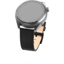 Fixed Leather Strap, 20 mm - fekete okosóra kellék