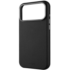 Fixed MagLeather Apple iPhone 17 Pro Max fekete vegán bőr MagSafe tok tok és táska