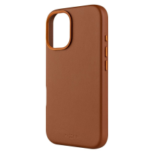 Fixed MagLeather MagSafe hátlaptok iPhone 16 barna tok és táska