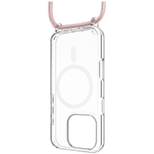 Fixed MagPure Neck Apple iPhone 16 Pro tok rózsaszín nyakpánttal (FIXPUNM-1402-PI) tok és táska