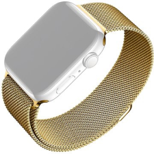 Fixed Mesh Strap az Apple Watch 38/40/41mm okosórához - aranyszínű okosóra kellék