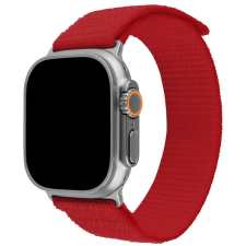 Fixed Nylon Sporty Strap Apple Watch Ultra 49mm - piros (FIXNST2-1029-RD) okosóra kellék