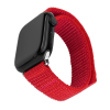 Fixed Nylon Sporty Strap for Apple Watch 42/44/45/46mm piros