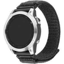 Fixed Nylon Sporty Strap Garmin QuickFit 22mm - sötétszürke (FIXNST2-QF22MM-GR) okosóra kellék