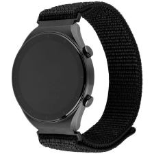Fixed Nylon Sporty Strap Quick Release 22mm - fekete okosóra kellék