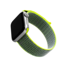 Fixed Nylon Strap for Apple Watch 38/40/41 mm, dark lime okosóra kellék