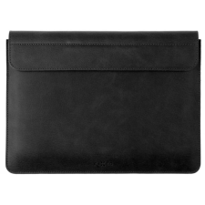 Fixed Oxford Leather case for MacBook Pro 16" (2019) fekete számítógéptáska