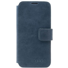 Fixed ProFit könyv típusú bőr védőtok Apple iPhone 15 Plus készülékhez, FIXPFIT2-1201-BL, kék tok és táska