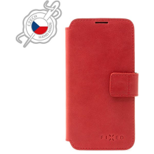 Fixed ProFit Samsung Galaxy A52 / A52 5G / A52s piros valódi marhabőr tok tok és táska