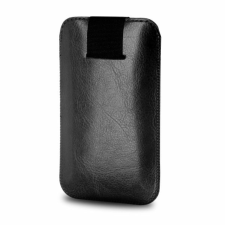 Fixed Puha Vékony Tok zárható, Műbőr, 3XL méret, Fekete mobiltelefon kellék