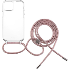 Fixed Pure Neck AntiUV Apple iPhone 12 rózsaszín nyakpántos tok tok és táska