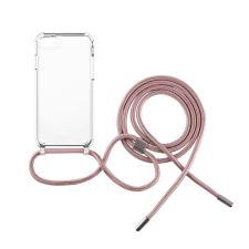 Fixed Pure Neck Apple iPhone 7 / 8 / SE Tok - Átlátszó (FIXPUN-100-PI) tok és táska