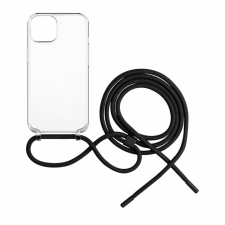 Fixed Pure Neck for Apple iPhone 14, black mobiltelefon kellék