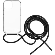 Fixed Pure Neck s černou šňůrkou na krk pro Samsung Galaxy S25+ tok és táska