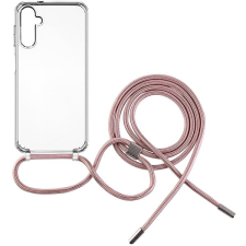 Fixed Pure Neck Samsung Galaxy A14/A14 5G tok rózsaszín nyakzsinórral tok és táska