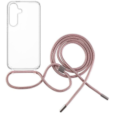  FIXED Pure Neck Samsung Galaxy S25+ tok rózsaszín nyakpánttal (FIXPUN-1505-PI) tok és táska