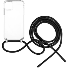 Fixed Pure Neck Tok AntiUV Apple iPhone 11 fekete nyakpántos tok tok és táska