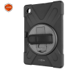 Fixed Rugged Tab Case Samsung Galaxy Tab S6 Lite (2020/ 2022/ 2024) fekete állványos tok (FIXRTC-732-BK)
