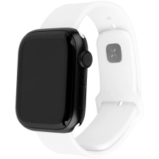 Fixed Silicone Sporty Strap pro Apple Watch 42/44/45mm bílý okosóra kellék