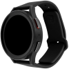 Fixed Silicone Sporty Strap with Quick Release 20mm smartwatch - fekete