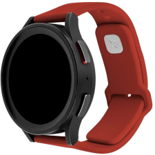 Fixed Silicone Sporty Strap with Quick Release 22mm smartwatch - piros okosóra kellék